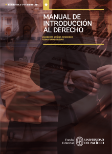 Manual de Introducción al Derecho