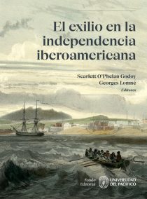 Portada de El exilio en la independencia iberoamericana.